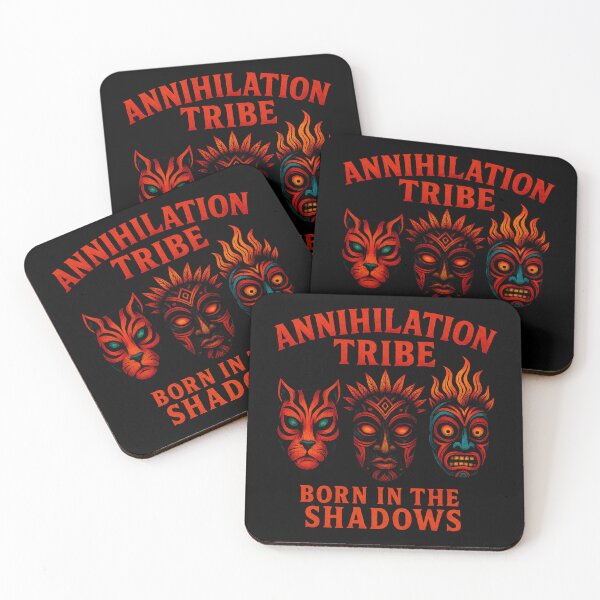 Item preview, Annihilation Tribe – Born in the Shadows (Halloween Tribal Horror Art) designed and sold by teevoxx.