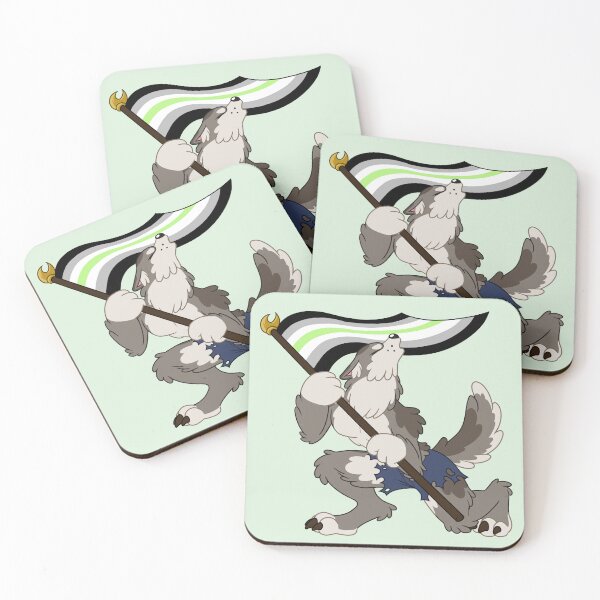 Item preview, Howling Pride for Agender designed and sold by ThatRadFailure.