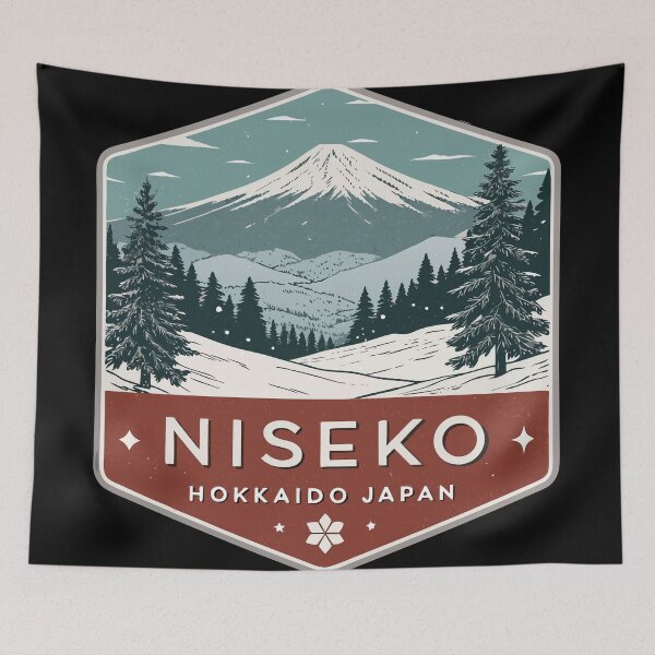 Item preview, Yukon Territory Sticker – Vintage Canada Wilderness Landscape Design designed and sold by VividOrganica.