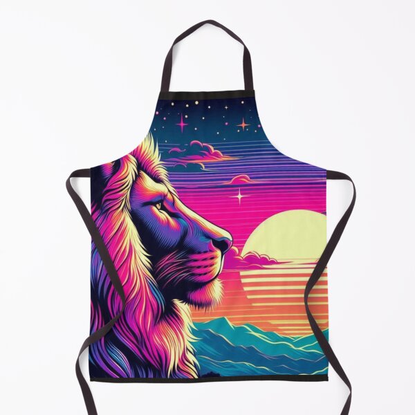 Aperçu de l'œuvre lion coloré créée et vendue par Dogandesighn.