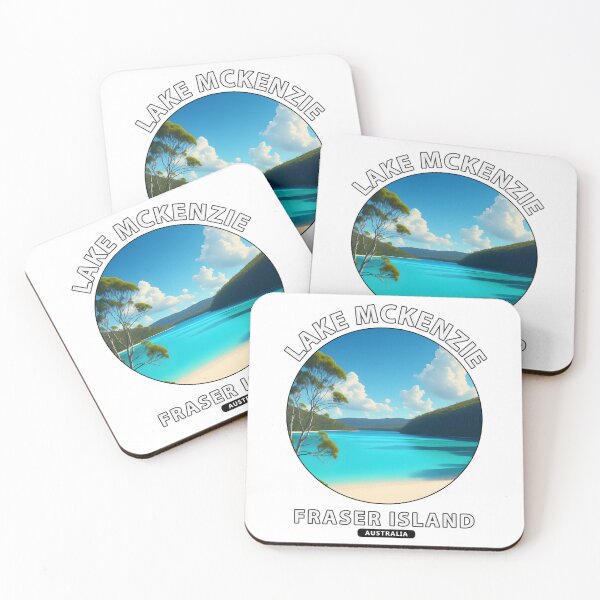 Item preview, Lake McKenzie - Fraser Island - Australia - beach freshwater travel designed and sold by inkNext.