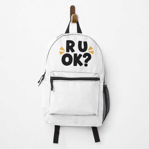 Item preview, Minimalist R U OK Shirt – Mental Health Awareness Typography Graphic designed and sold by Okada's t-shirts & accessories.