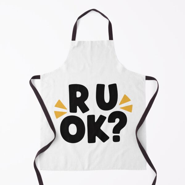 Item preview, Minimalist R U OK Shirt – Mental Health Awareness Typography Graphic designed and sold by Okada's t-shirts & accessories.