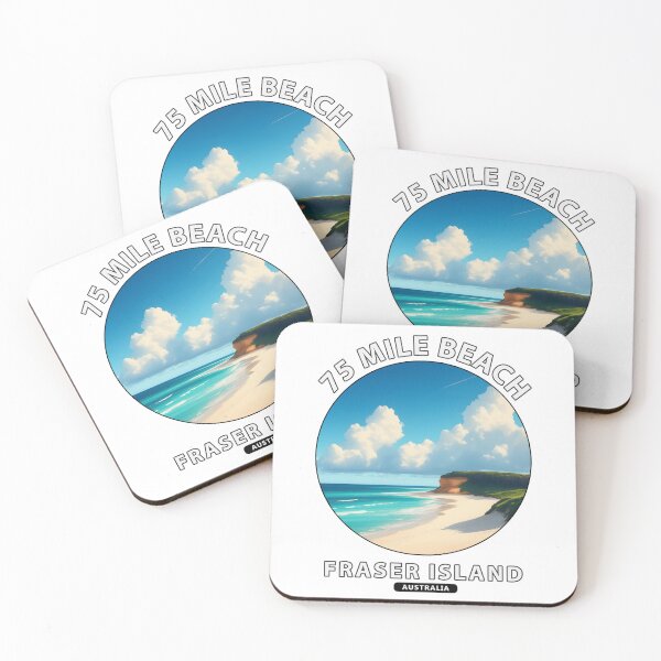 Item preview, 75 Mile Beach - Fraser Island - Australia - beach coastal adventure designed and sold by inkNext.