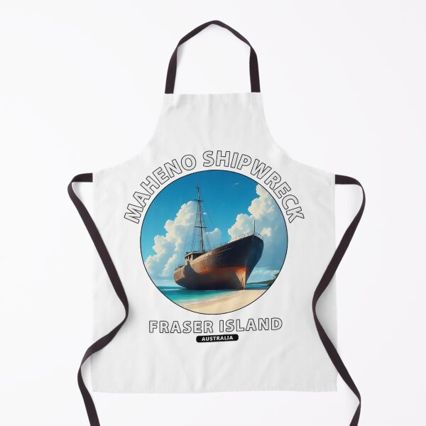 Item preview, Maheno Shipwreck - Fraser Island - Australia - historic beach travel designed and sold by inkNext.