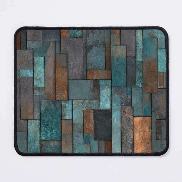 Item preview, Industrial Grunge Mosaic Pattern designed and sold by HausKatz.