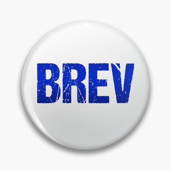 Aperçu de l'œuvre BREV en bleu créée et vendue par Memes N Lore .