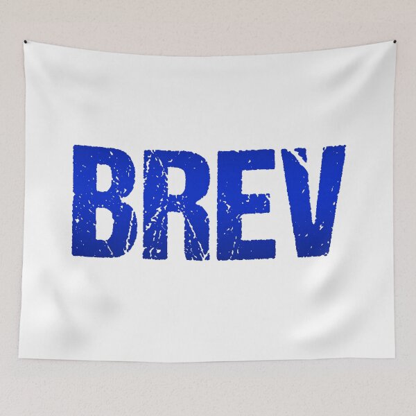 Item preview, BREV in Blue designed and sold by Memes N Lore .