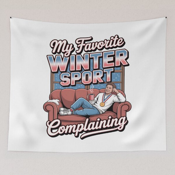 Item preview, Winter time - winter blanket lover - Cold hands warm heart - Cold weather - snow days - Cozy winter - Sweater weather - Winter season - Christmas time - Skiing season - Funny winter  designed and sold by JansenGS.