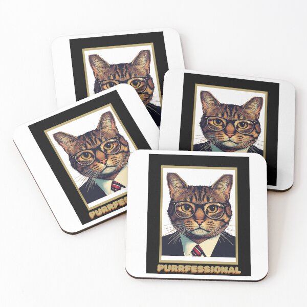 Item preview, Purrfessional Cat Funny Design designed and sold by Kstyle93.