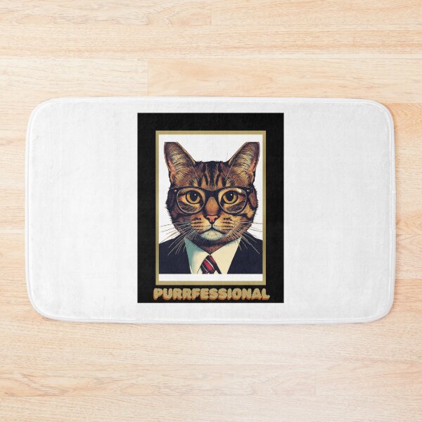 Item preview, Purrfessional Cat Funny Design designed and sold by Kstyle93.