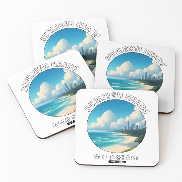 Item preview, Burleigh Heads - Gold Coast - Australia - beach surf nature travel designed and sold by inkNext.