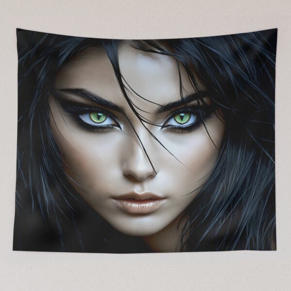 Item preview, She is like a cat in the dark 3 designed and sold by deep-sea-birds.