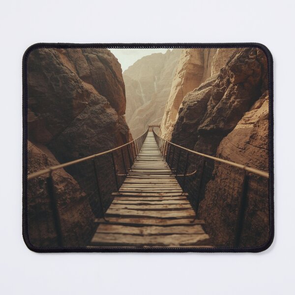 Item preview, Into the Canyon – Rustic Suspension Bridge Adventure designed and sold by VISTRAS.