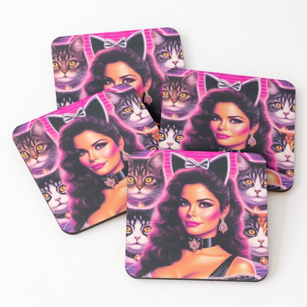 Item preview, Cute Cat Girl designed and sold by PulpVintage.