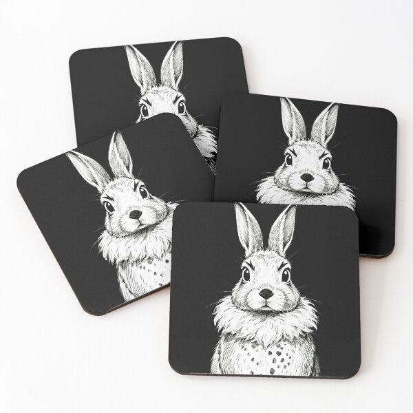 Item preview, Rabbit Illustration designed and sold by LuckCraftStudio.