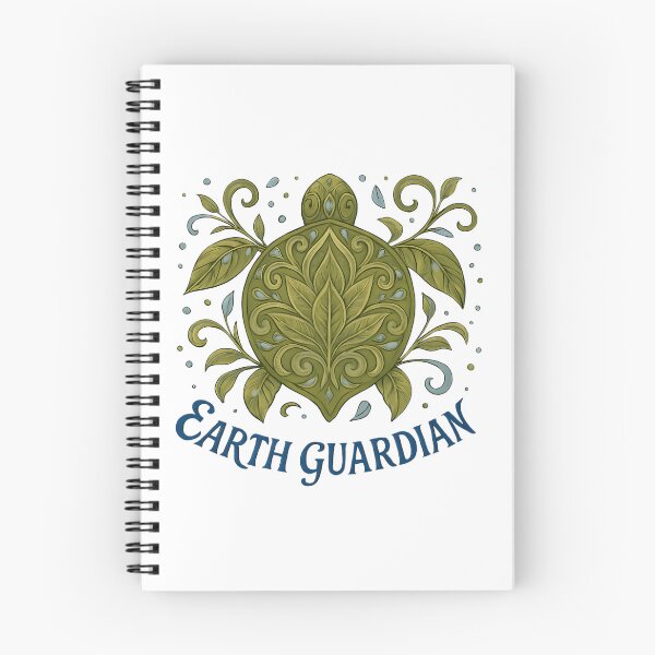 Item preview, Earth Guardian Turtle Nature Conservation Eco Design designed and sold by Furr-n-Purr.