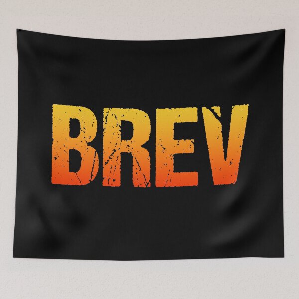 Item preview, BREV in Hot Orange designed and sold by Memes N Lore .