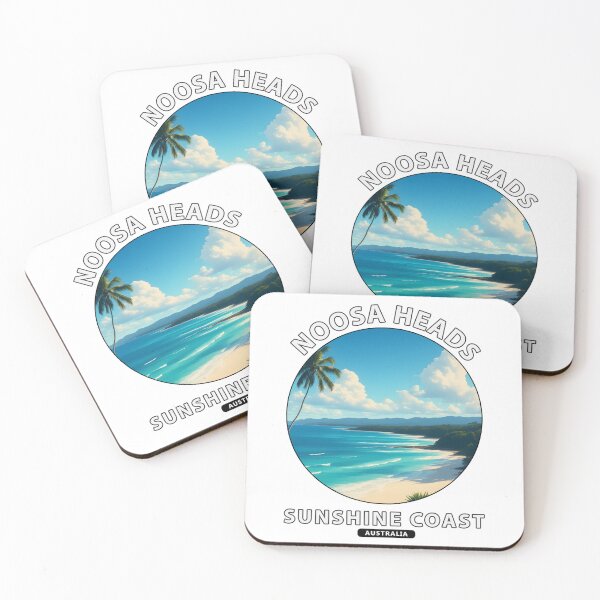 Item preview, Noosa Heads - Sunshine Coast - Australia - beach coastal travel vacation designed and sold by inkNext.