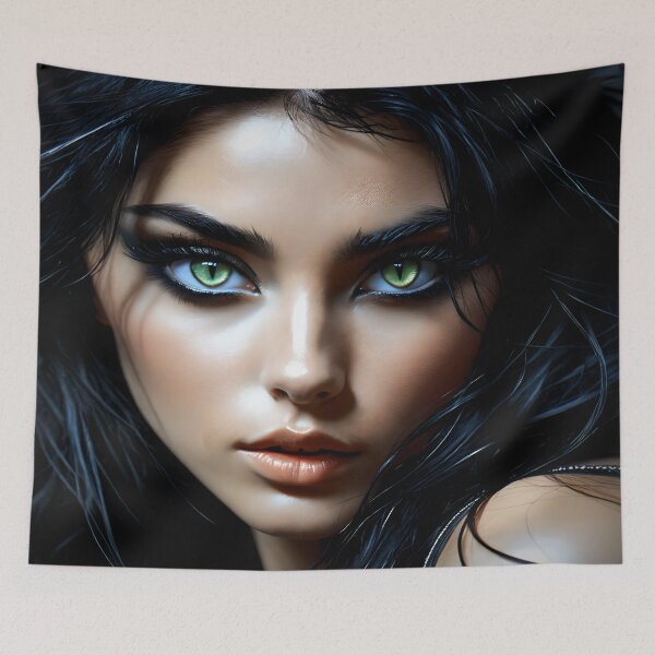 Item preview, She is like a cat in the dark 5 designed and sold by deep-sea-birds.