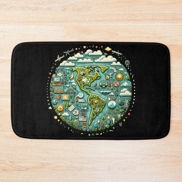 Item preview, Climate Activism Illustration – Global Environmental Awareness Art designed and sold by SholoStudio.