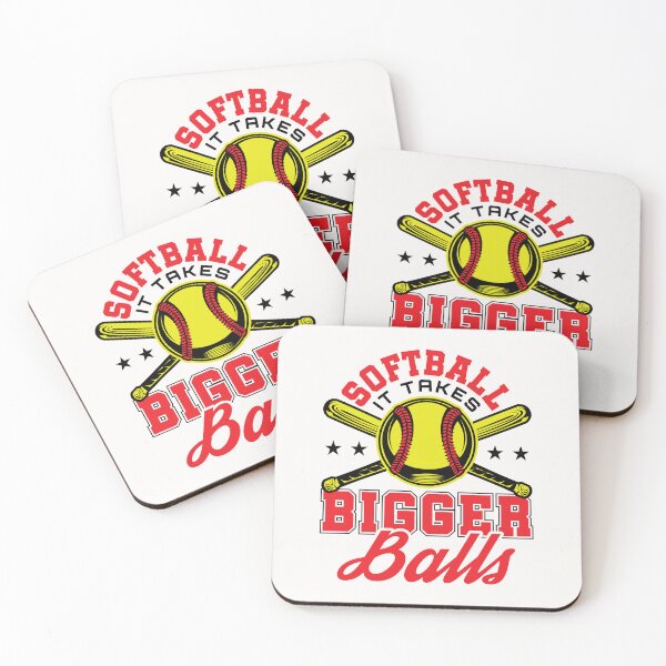 Item preview, Funny Softball It Takes Bigger Balls designed and sold by jaygo.