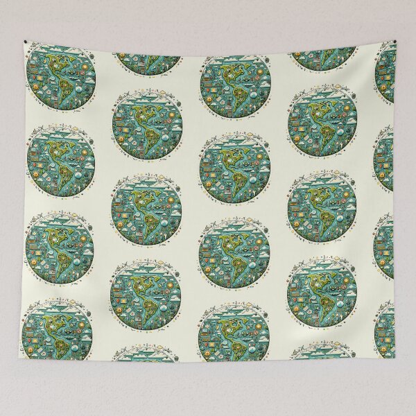 Item preview, Climate Activism Illustration – Global Environmental Awareness Art designed and sold by SholoStudio.