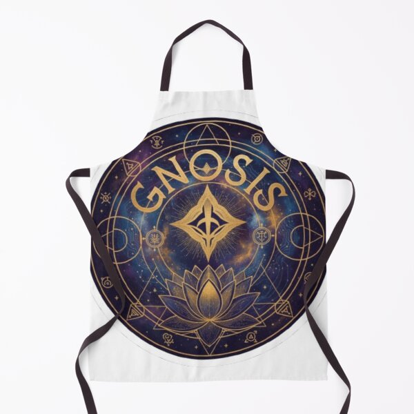 Item preview, Spiritual Awakening Gnosis Sticker - Mystical Art & Esoteric Symbols designed and sold by QuantumKey.