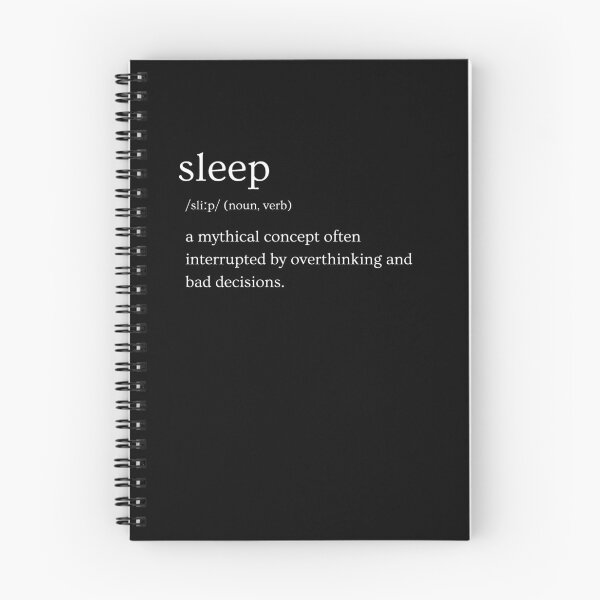 Item preview, Sleep Dark | Definition Print | Sarcastic | Witty | Funny Design designed and sold by Azurion.