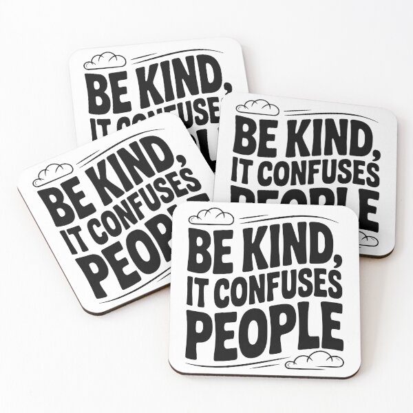 Item preview, Be Kind It Confuses People designed and sold by Frank Ring.