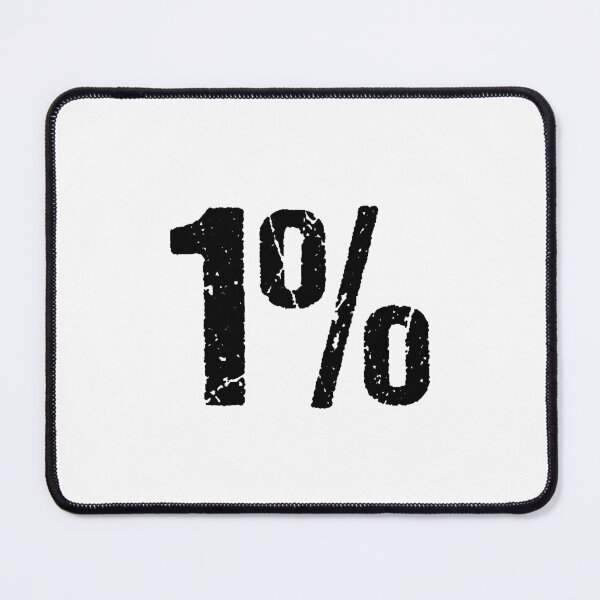 Item preview, 1% in Grunge Typography designed and sold by Memes N Lore .