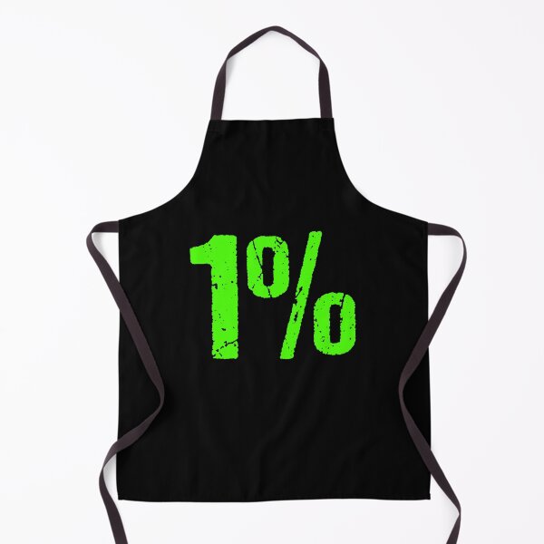 Item preview, 1% in Green Grunge Typography designed and sold by Memes N Lore .