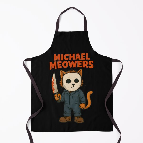 Artikelvorschau, Michael Meowers Horror-Katzenparodie Halloween entworfen und verkauft von shoppingtshirts.