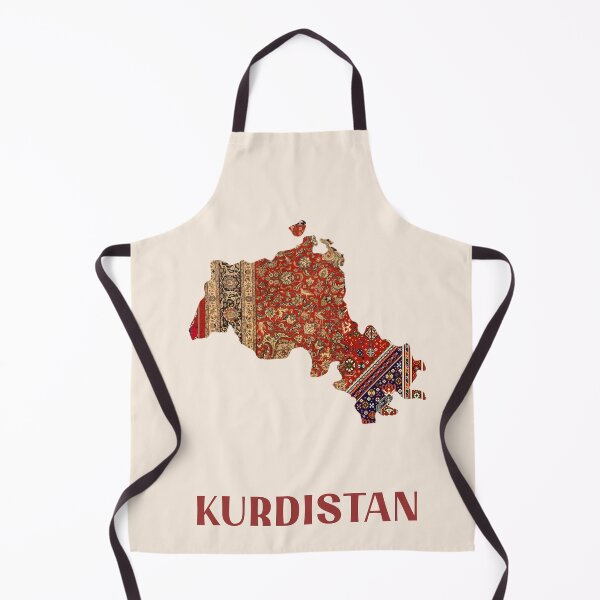 Item preview, Kurdistan Map – Traditional Carpet Style Poster designed and sold by BasImJOKO.