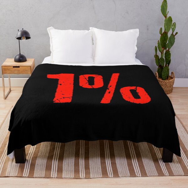 Item preview, 1% in Red Grunge Typography designed and sold by Memes N Lore .