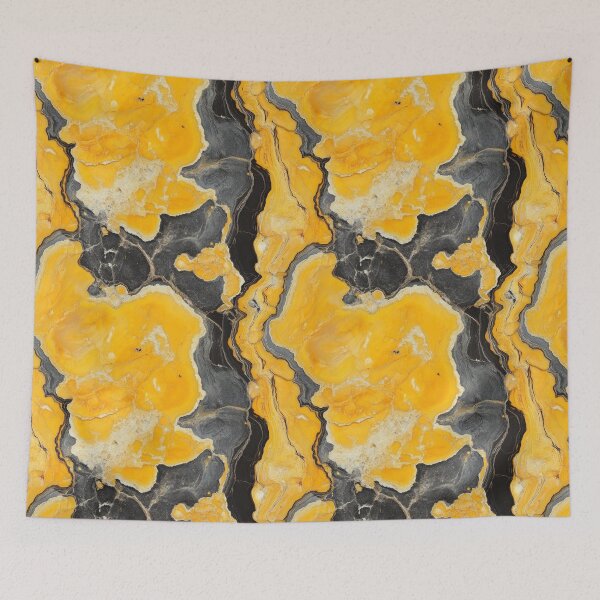 Item preview, Golden Black Gemstone Seamless Pattern designed and sold by DigitaICraft.