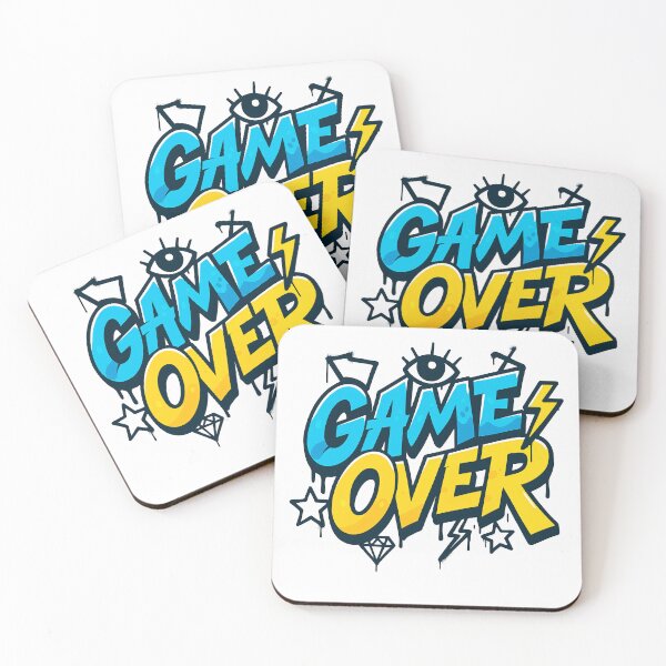 Item preview, "Game Over – Bold Street Art Design" designed and sold by A.S.Designs.