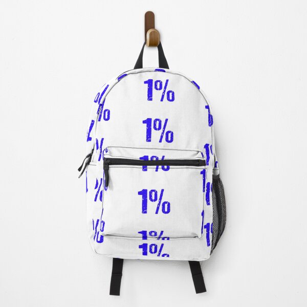 Item preview, 1% in Blue Grunge Typography designed and sold by Memes N Lore .