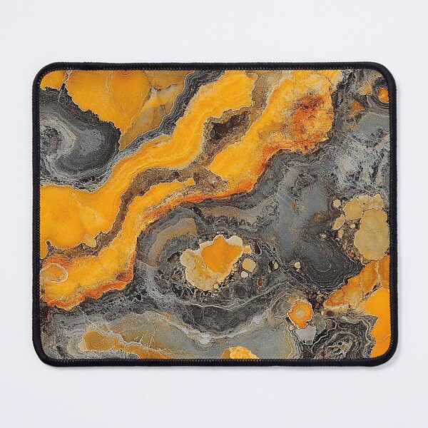 Item preview, Charcoal Yellow Gemstone Seamless Texture designed and sold by DigitaICraft.