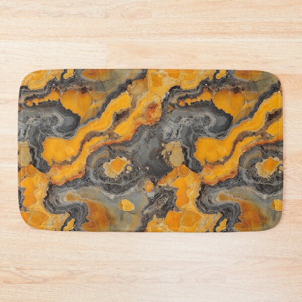 Item preview, Charcoal Yellow Gemstone Seamless Texture designed and sold by DigitaICraft.