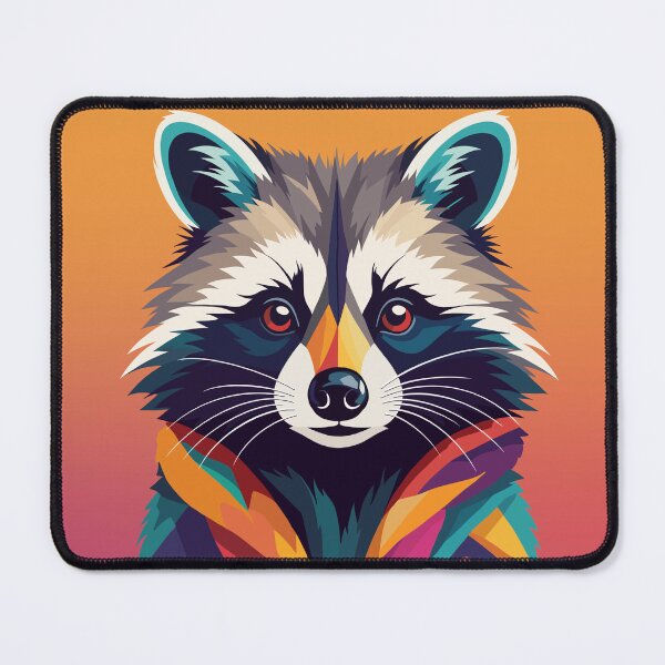 Item preview,  Neon Raccoon designed and sold by PolinaMirralisa.