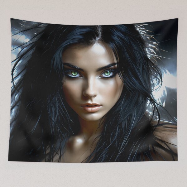Item preview, She is like a cat in the dark 10 designed and sold by deep-sea-birds.