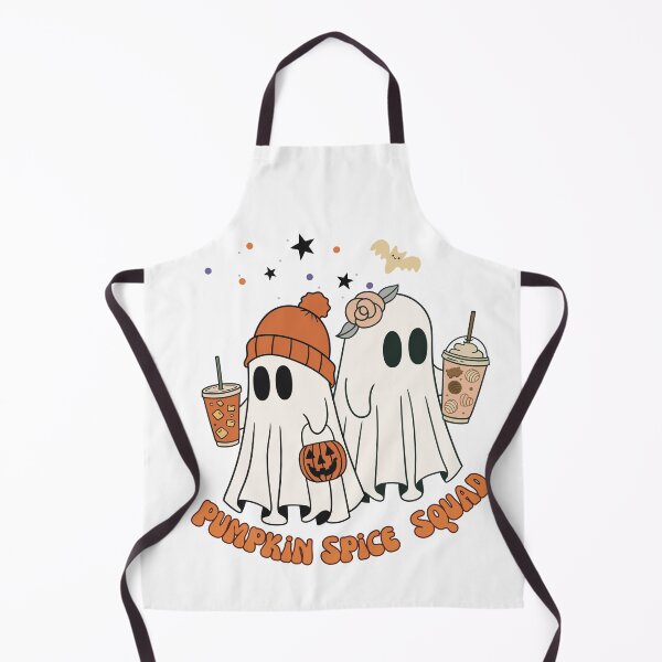 Item preview, Pumpkin Spice Squad – Cute Ghost and lattes Halloween Design designed and sold by DivinePlethora.