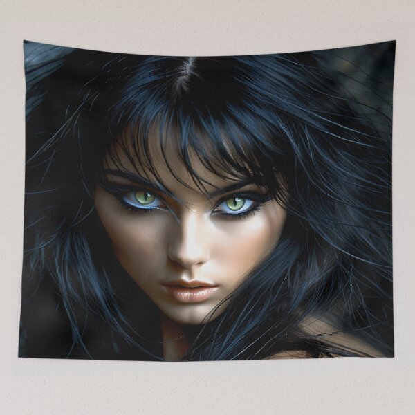 Item preview, She is like a cat in the dark 11 designed and sold by deep-sea-birds.