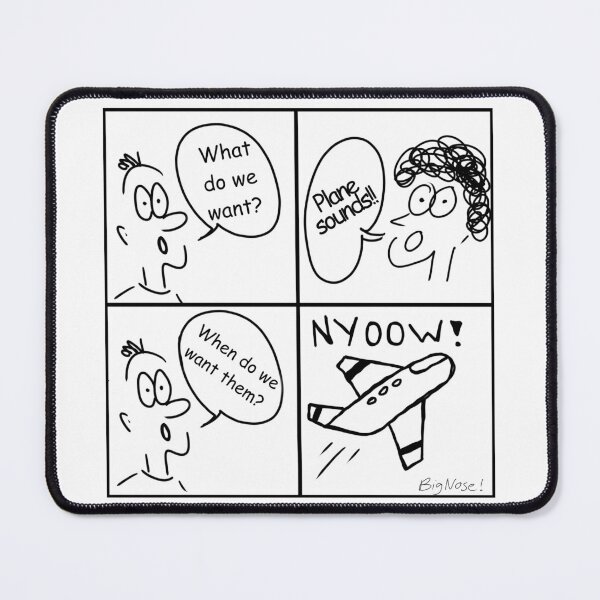 Item preview, Plane Sounds! BigNoseComics designed and sold by BigNoseComics.