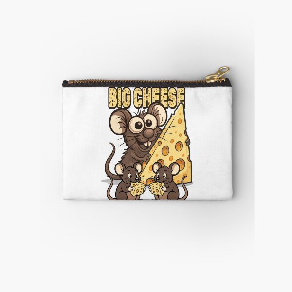 Item preview, Mouse Eating Big Cheese – Cute and Playful Cartoon Design designed and sold by ArtsyExplorer.