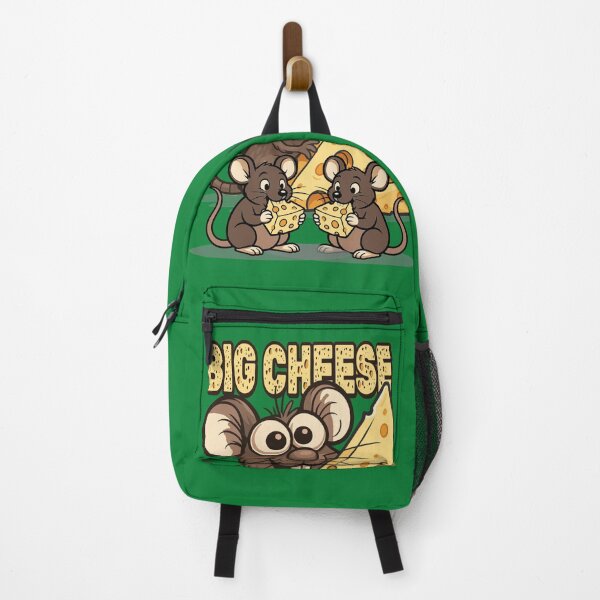 Item preview, Mouse Eating Big Cheese – Cute and Playful Cartoon Design designed and sold by ArtsyExplorer.
