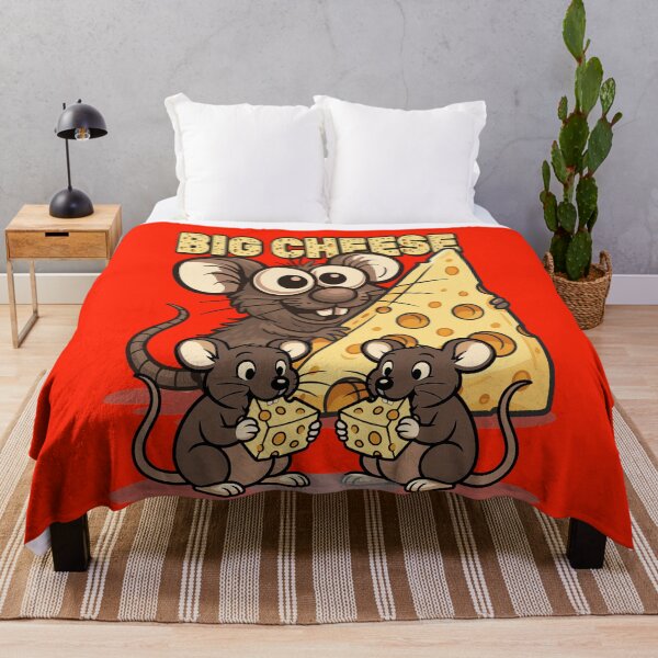 Item preview, Mouse Eating Big Cheese – Cute and Playful Cartoon Design designed and sold by ArtsyExplorer.