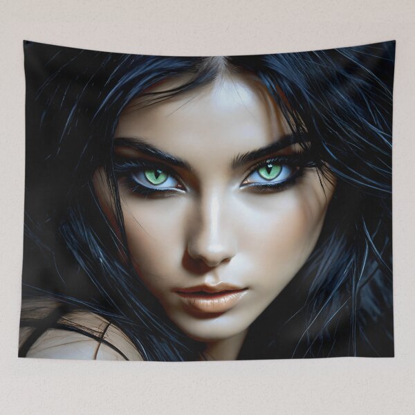 Item preview, She is like a cat in the dark 12 designed and sold by deep-sea-birds.