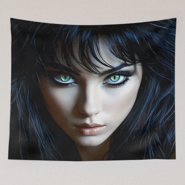 Item preview, She is like a cat in the dark 13 designed and sold by deep-sea-birds.